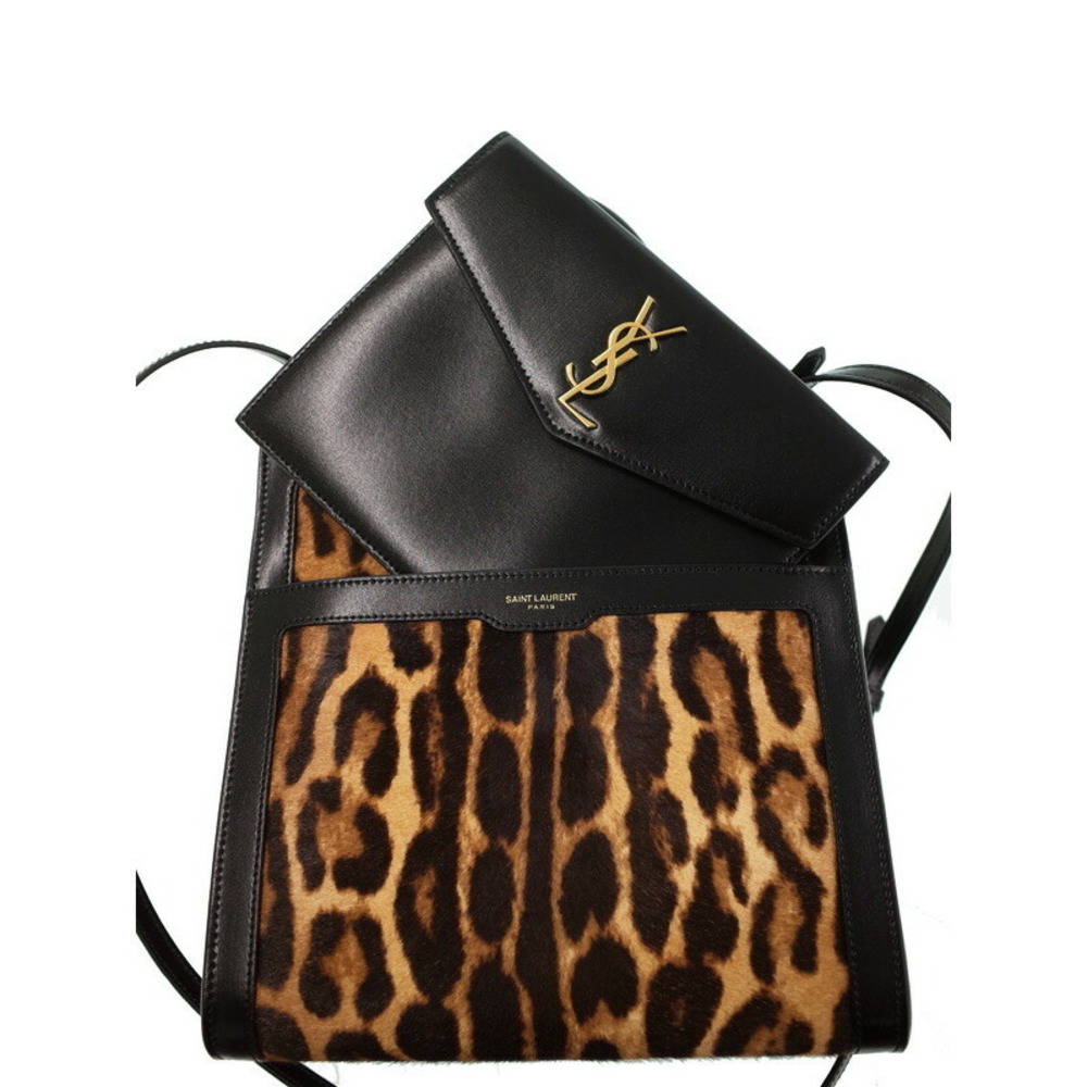 SAINT LAURENT PARIS Leopard Uptown Bag - Picture 7 of 9